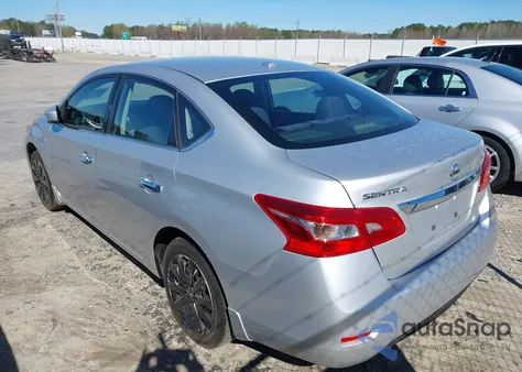 2016 Nissan Sentra Sv z USA, uszkodzony, nr VIN 3N1AB7AP8GL679390